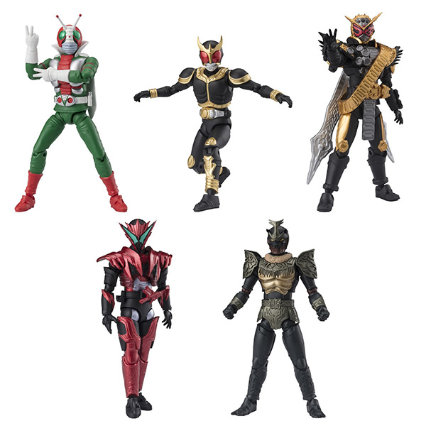 Bandai (ครบ Set 6 กล่อง) SHODO-XX (Double Cross) Kamen Rider 09 4570117915369 (Figure)