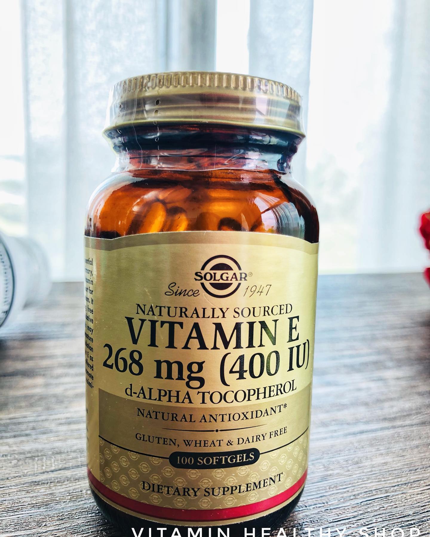 Solgar Vitamin E 400 IU 100 softgels