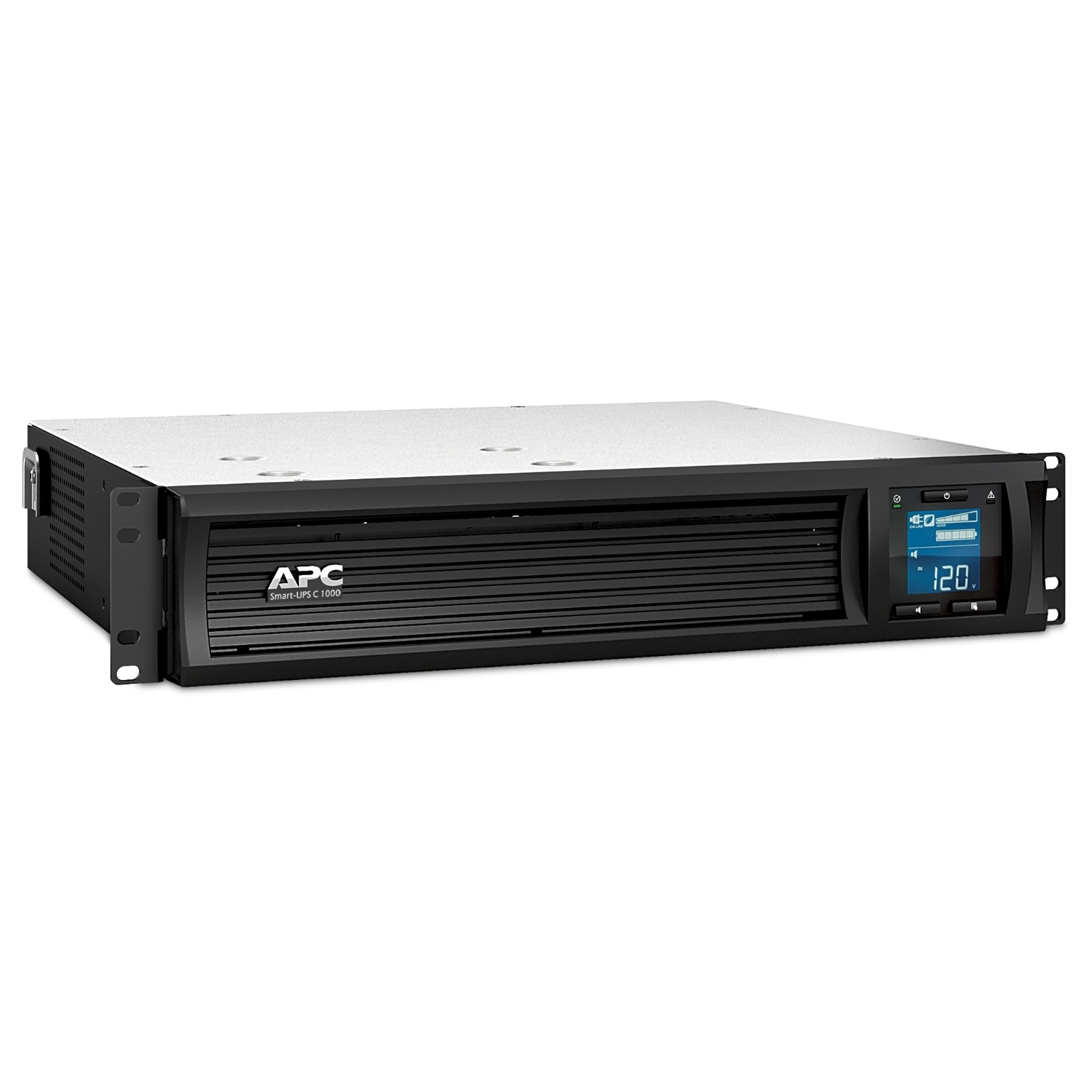APC Smart-UPS C, Line Interactive, 1000VA, Rackmount 2U, 230V, 6x NEMA 5-15R outlets, SmartConnect port, USB and Serial communication, AVR,Graphic LCD SMC1000-2UC