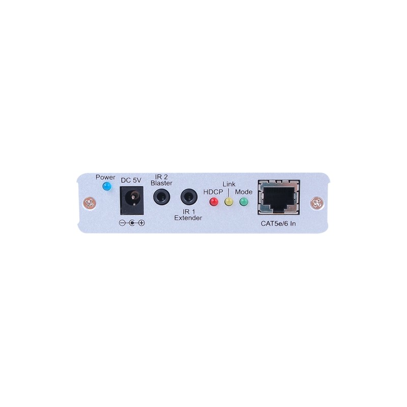 HDMI/IR/RS-232 OVER SINGLE CAT5E/6/7 EXTENDER RECEIVER