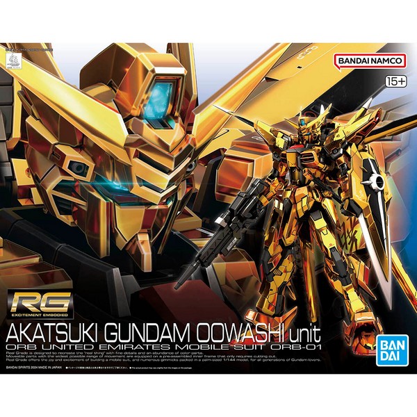 Bandai RG Akatsuki Gundam Oowashi Unit 4573102673961 (Plastic Model)
