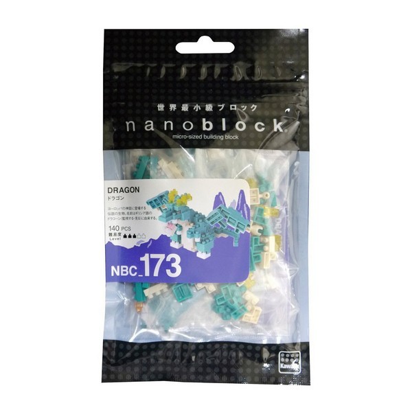 Kawada nanoblock NBC_173 Dragon 4972825201954 (นาโนบล็อค)