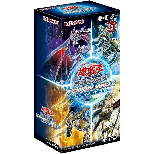Konami Yu-Gi-Oh! Duel Monsters Terminal World (TW01) แบบกล่อง (15 ซอง) 4988602176766 (การ์ดยูกิ)