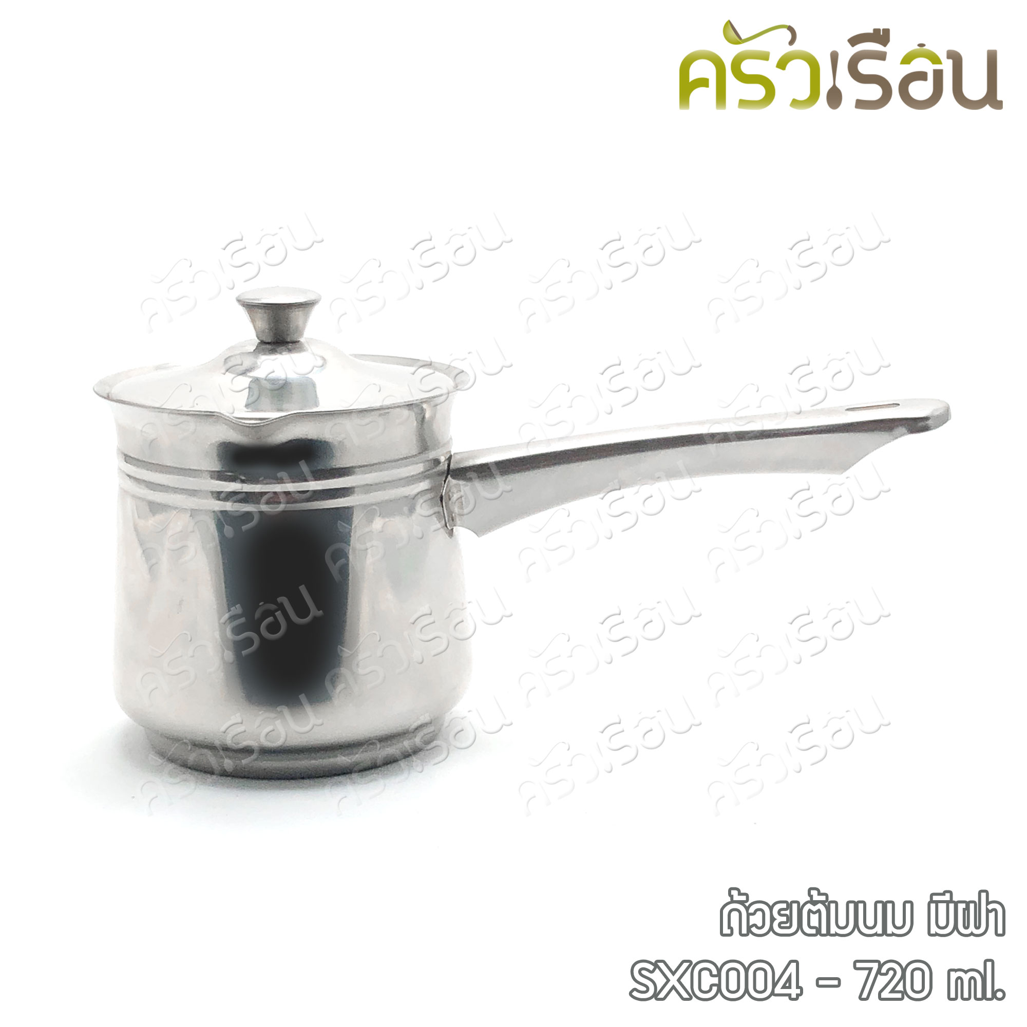 ถ้วยต้มนม มีฝา สเตนเลส มีให้เลือก 6 ขนาด ราคาต่อใบ ถ้วยกาแฟ ถ้วยต้มกาแฟ ถ้วยด้ามยาว ถ้วย หม้อจิ๋ว หม้อด้าม หม้อหาง