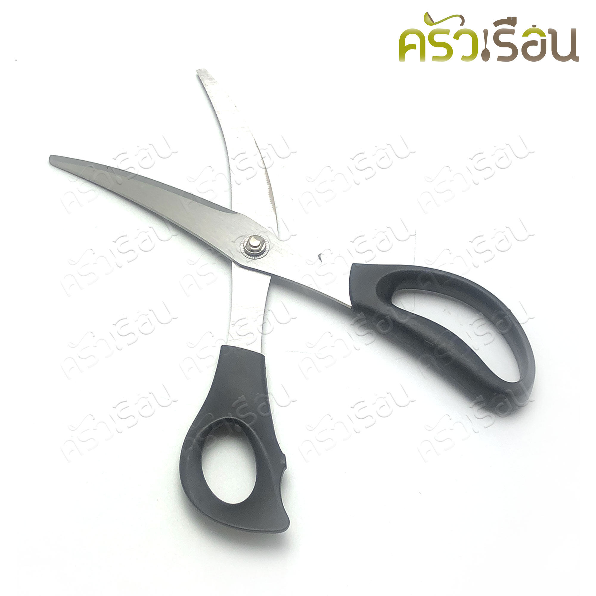 SB กรรไกรตัดเนื้อ ทรงเกาหลี 24x8 ซม. SC001-9.5 กรรไกร กรรไกรโค้ง