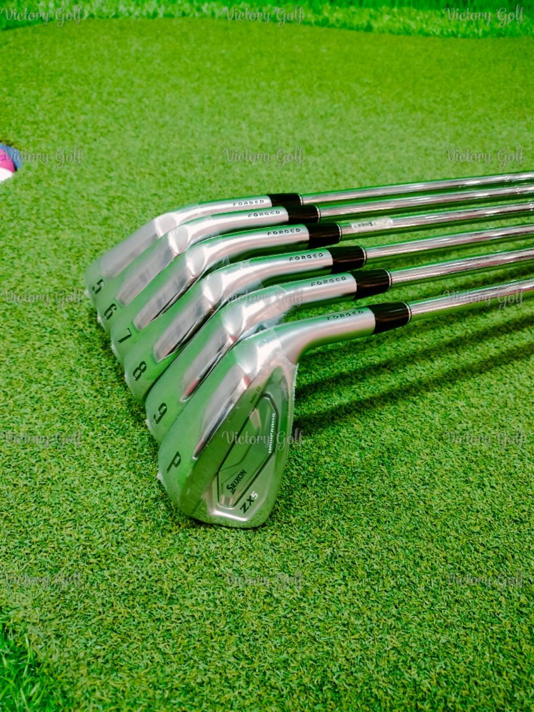 Iron SRIXON ZX5 Mk-II FORGED 5-9 PW (MODUS3 TOUR105 D.S.T.) WT : 98.5 g. Flex: S