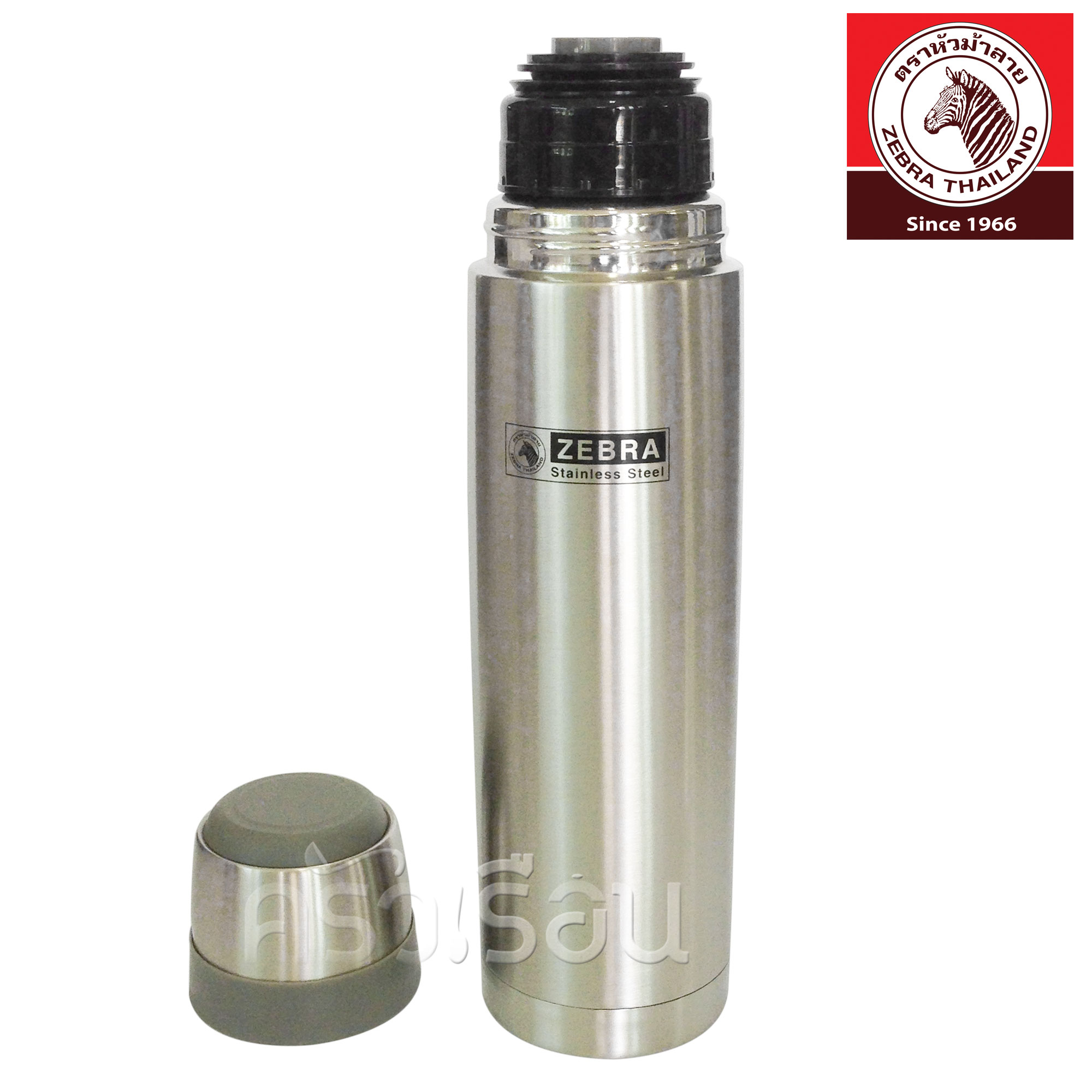 Zebra กระบอกน้ำ สุญญากาศ พรีม่า ทู Prima II ตราหัวม้าลาย [ ราคาต่อใบ ] 112955 112956 112957 112958