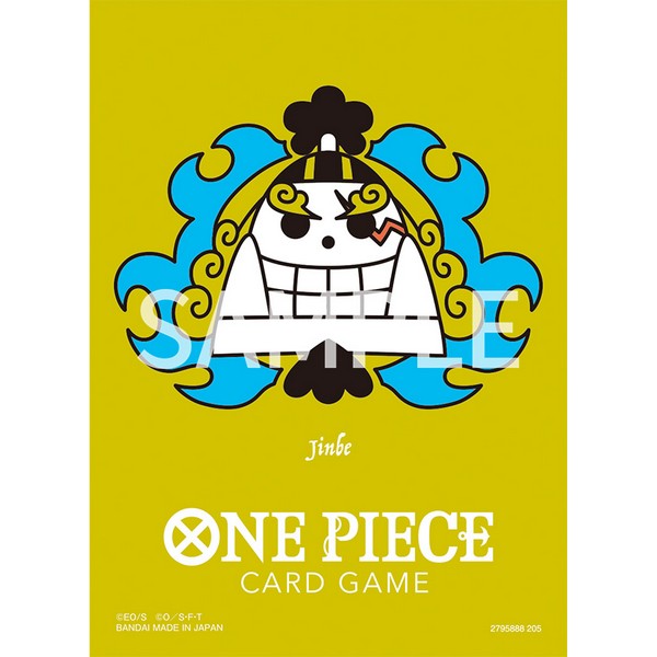 Bandai One Piece Card Game Sleeves Limited Premium Matte Vol.3 Jinbe 4582769843563 (การ์ดวันพีช)