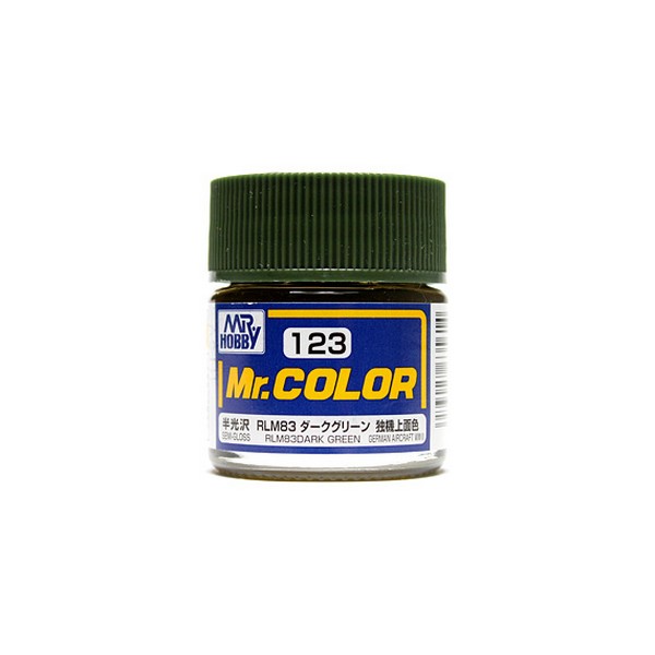 Mr.Color C123 RLM83 Dark Green Semi-Gloss (10ml) 4973028635614 Mr. Hobby