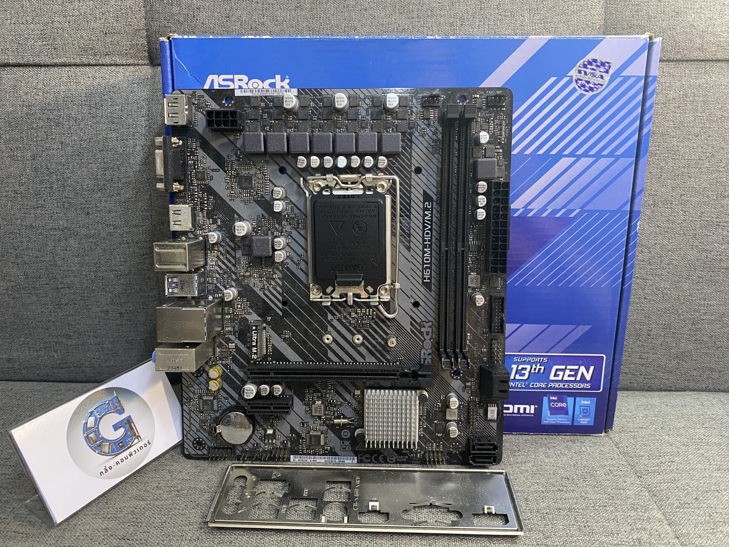 MAINBOARD INTEL LGA1700 ASROCK H610M-HDV M.2 R2.0