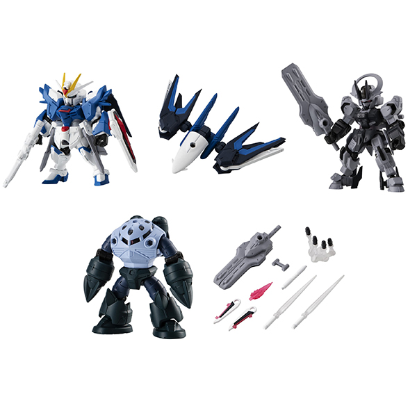 Bandai (ครบ Set 5 หัว) Gashapon Gundam Mobile Suit Ensemble 27 4570118165138 (Plastic Model)