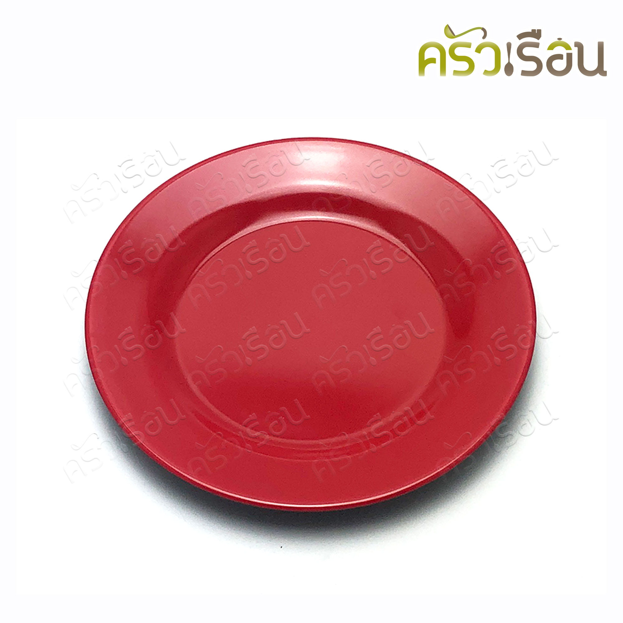 SB [ ราคาต่อชิ้น ] จาน ชาม ช้อนปลายงอ เมลามีน สีดำแดง