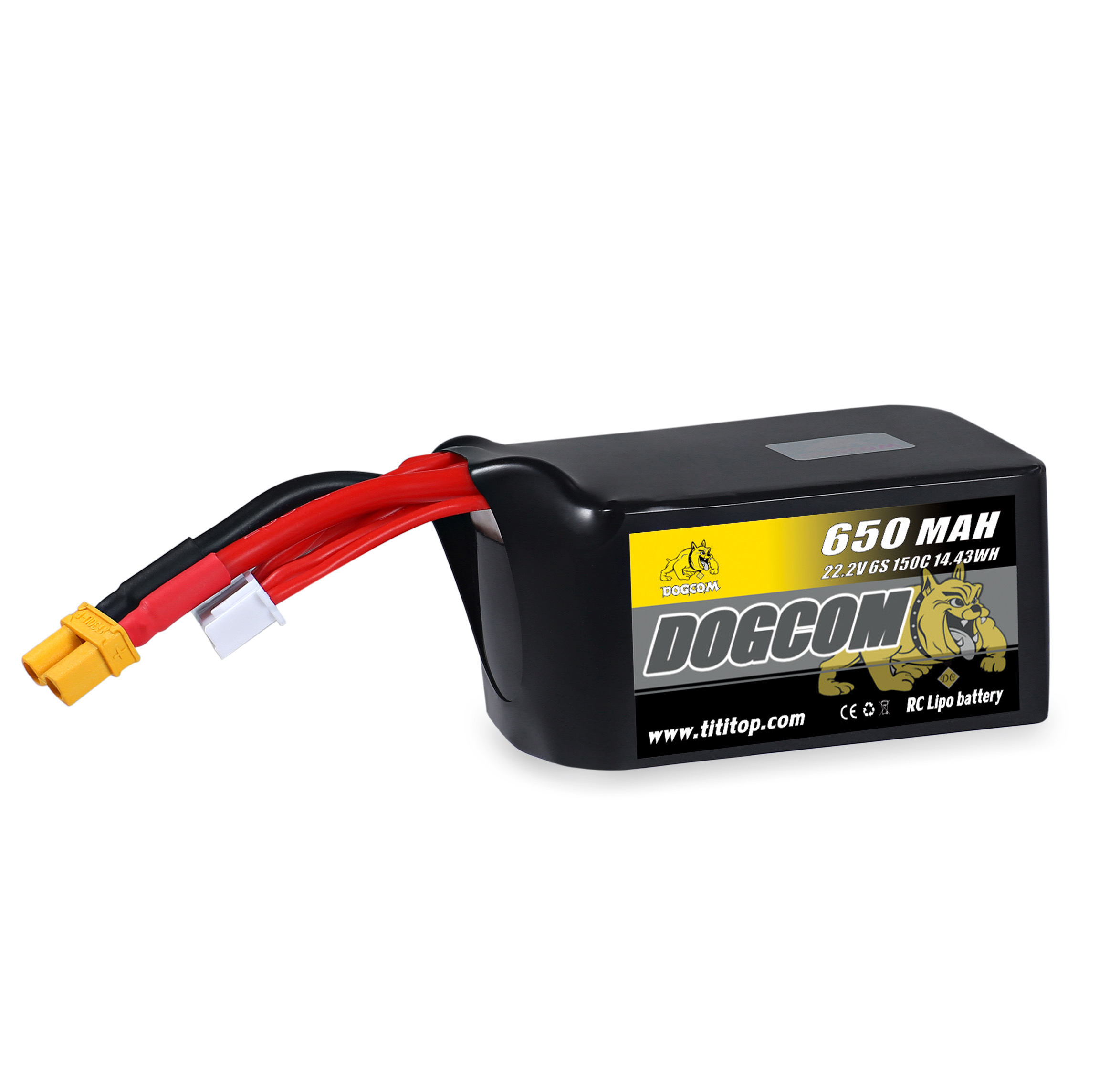 DOGCOM 6S MCK SBANG UCELL V2 22.2V 160C 650 850 1150 1260 1300 1380mAh 1500 6S LiPo แบตเตอรี่ FPV Racing Drone battery