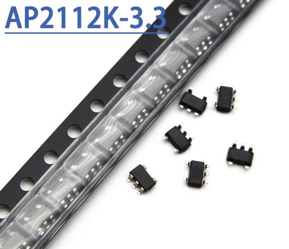 AP2112K-3.3 SOT23-5 AP2112K-3.3TRG1 3.3V 0.6A SOT25 2112 AP2112 AP2113K AP2112-3.3