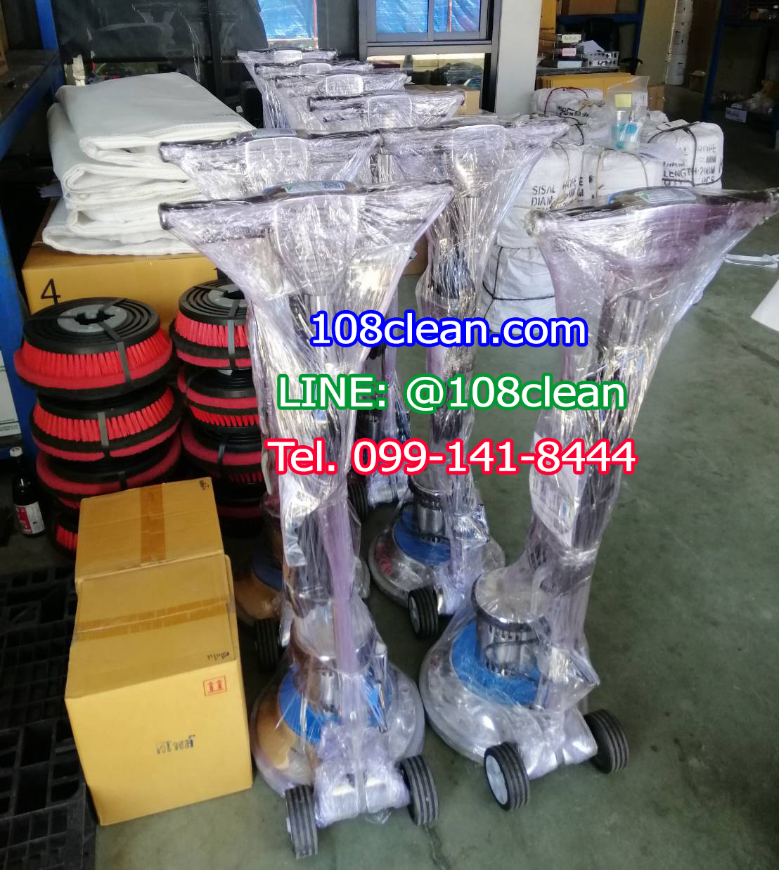 เครื่องขัดพื้น Champion 175 RPM 18"