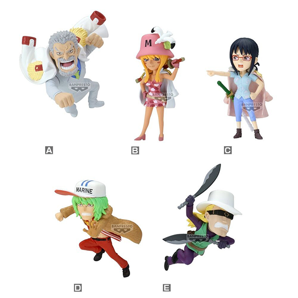 Banpresto (ครบ Set 5 กล่อง) WCF One Piece World Collectable Figure - Hachinosu 2 4983164287004 (Figure)