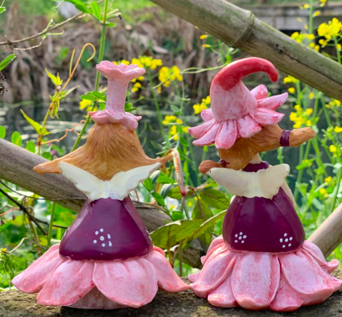 ตุ๊กตาแต่งบ้าน แต่งสวน นางฟ้าประจำสวน