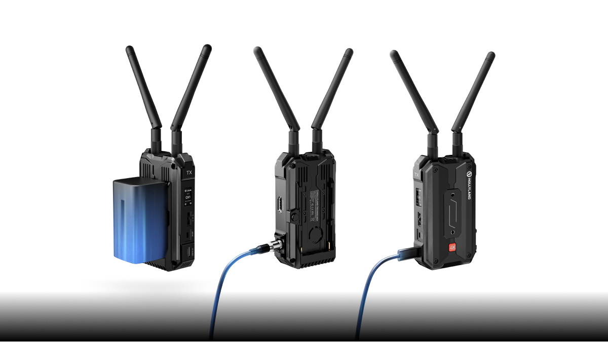 Hollyland Pyro H - 4K HDMI Wireless Video Transmission System (ระบบส่งสัญญาณวิดีโอไร้สาย 4K HDMI ระยะ 400 ม., Latency ต่ำ, Wi-Fi 6)