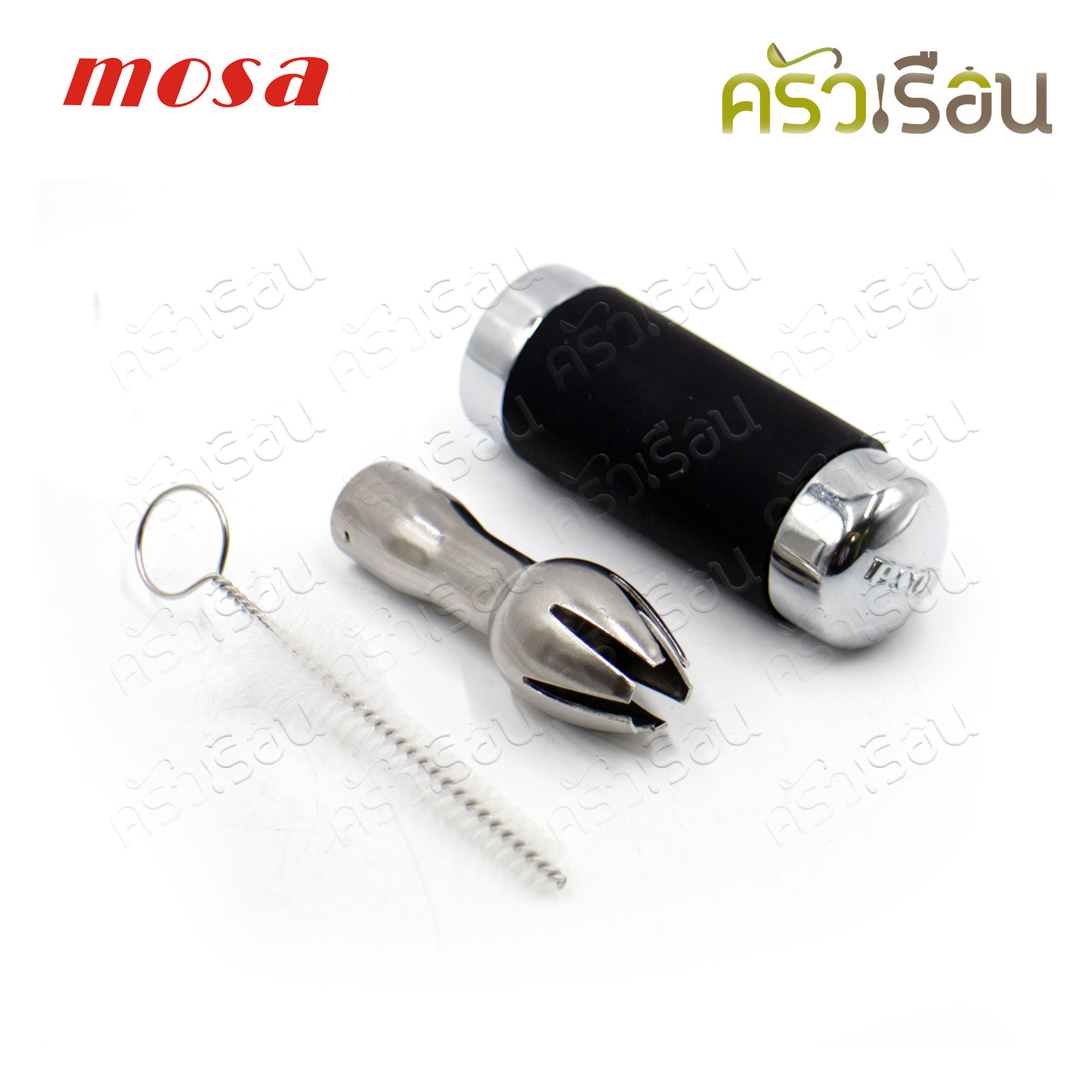 Mosa ขวดวิปครีม สเตนเลส 0.5 ลิตร กระบอกวิป ขวดวิป ขวดทำวิปปิ้งครีม โมซ่า Cream Whipper