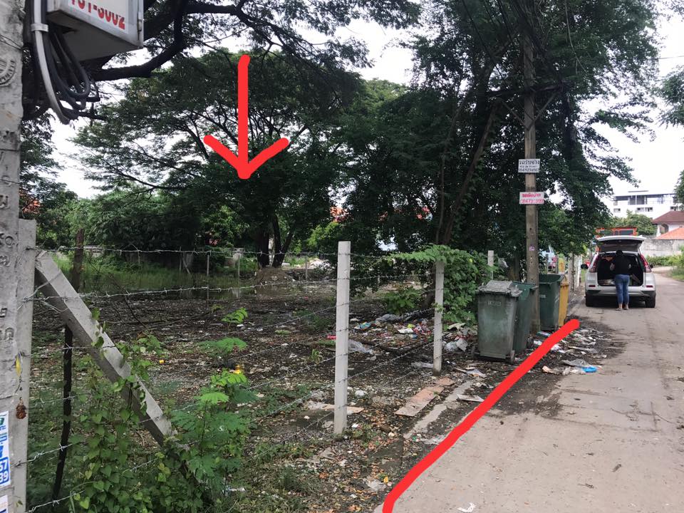 ขายที่ดินถมแล้ว ถ.เลี่ยงเมืองปากเกร็ด 37 ต.บางตลาด ปากเกร็ด นนทบุรี 205 ตรว. รหัส L11