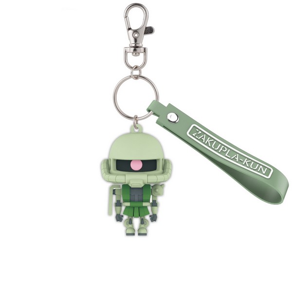 Bandai Zakupla-Kun 3D Rubber Mascot Keychain 4573102683830 (Keychain)