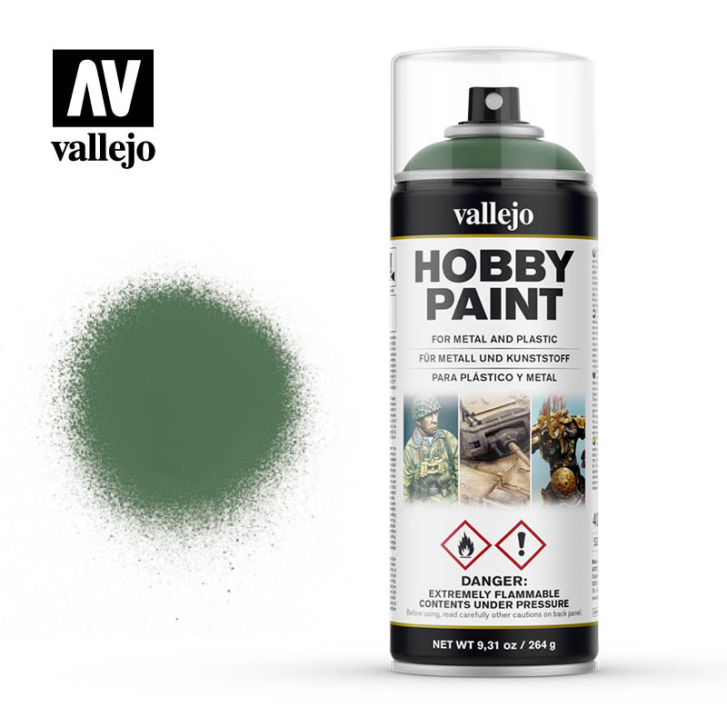 Vallejo Aerosol 28.028 Sick Green 400 ml 8429551280280 (สี)