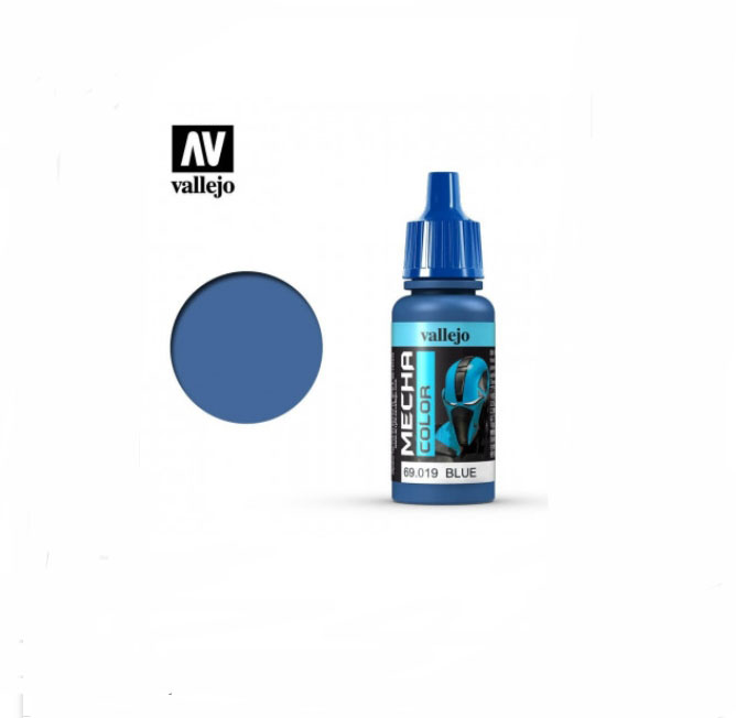 Vallejo Mecha Color 69.019 Blue 17ml 8429551690195 (สี)