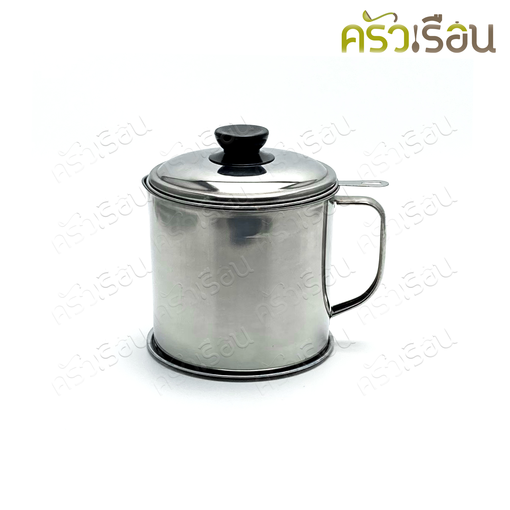 FOFO หม้อกรองน้ำมัน สเตนเลส 1.5 ลิตร 14 x 15 ซม.. SH815 หม้อกรอง ตราโฟโฟ