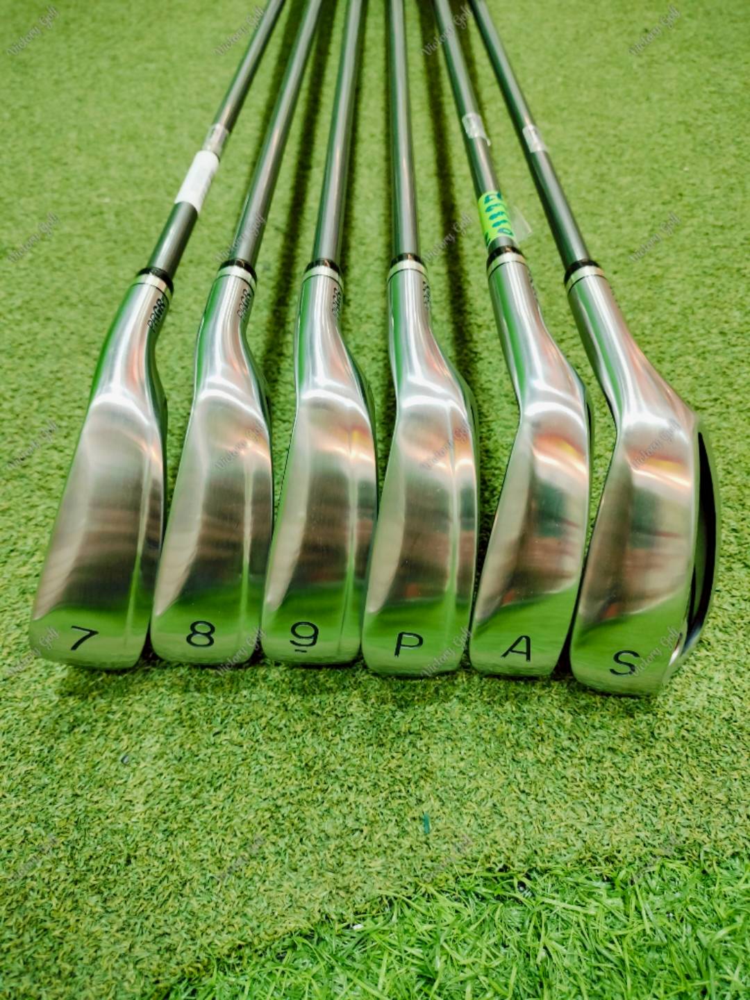 Iron set PRGR egg ( 7-9 Pw,Aw,Sw ) ( 6 pcs. ) ( M-30/L /TQ: 4.0 ) ladies 40g. ปี2019