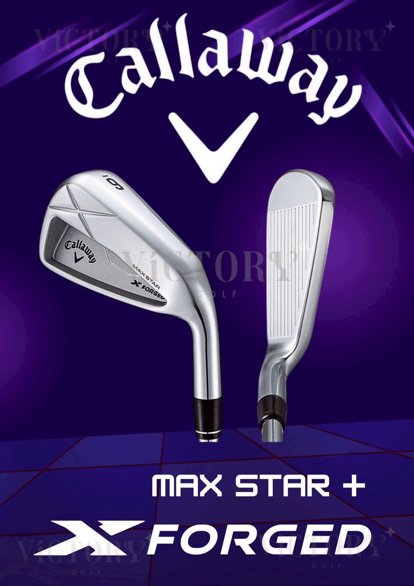 Iron Callaway X FORGED MAX STAR+ 5-PW