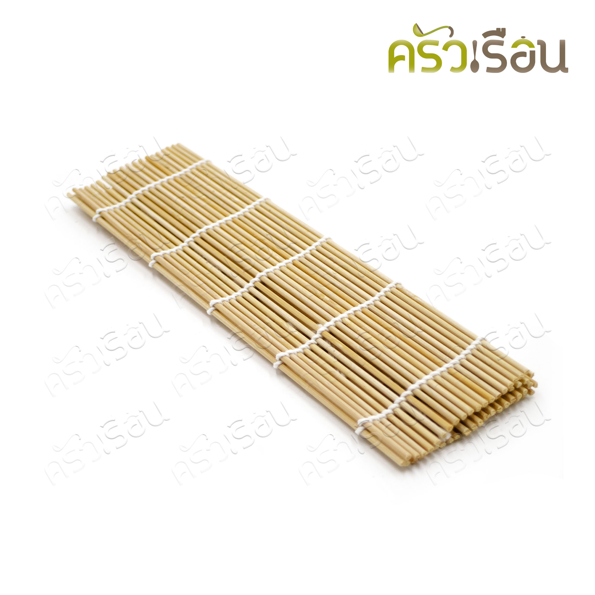 US แผ่นไม้ไผ่ม้วนซูชิ 24 x 24 ซม. MTS-300 เสื่อม้วนซูชิ