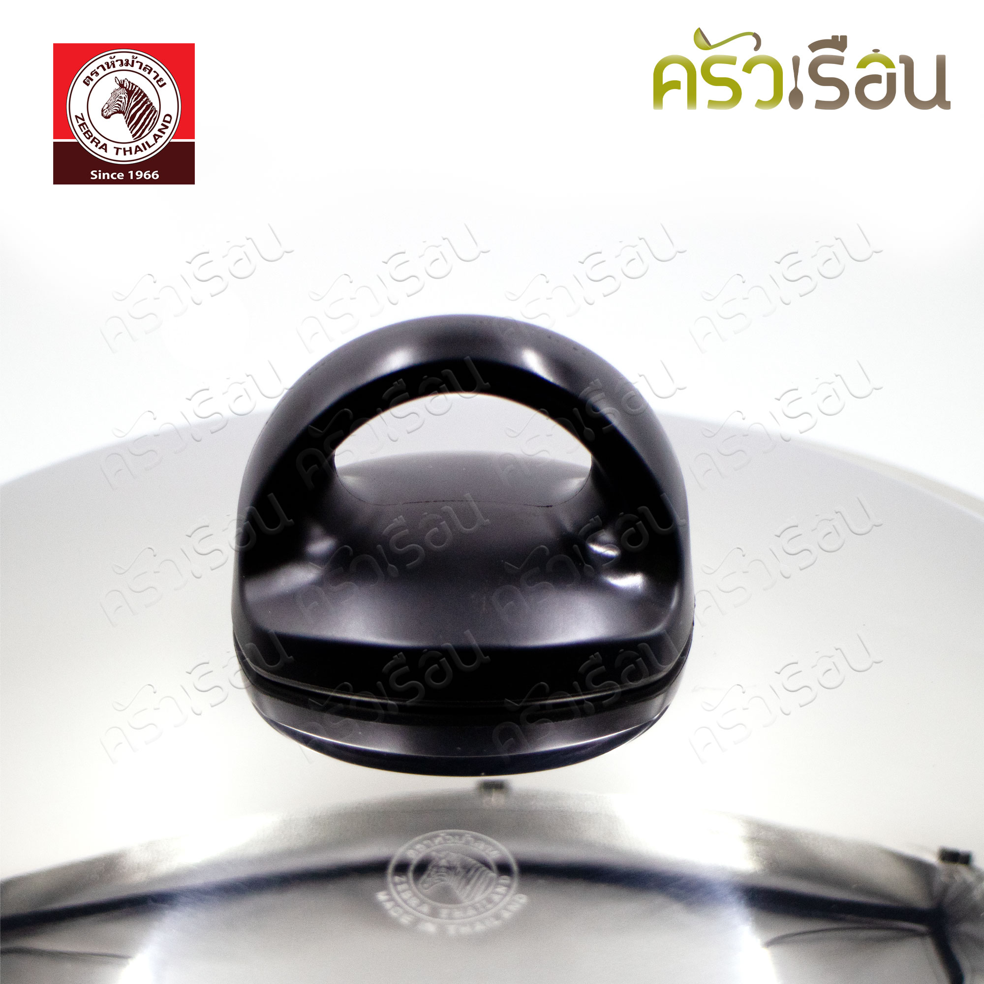 Zebra หม้อหุงต้ม 22 ซม. ทรงสูง แถมชั้นนึ่ง ตราหัวม้าลาย 163715 หม้อทรงสูง หม้อทรงลึก หม้อนึ่ง ซึ้ง เล็ก