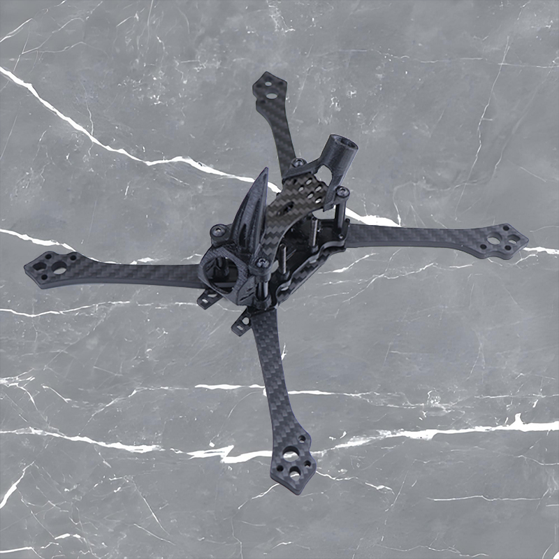 2024 Black Crow V4 PRO 5 เฟรมสายแข่ง คาร์บอนไฟเบอร์ โครง Racing Clone Frame อุปกรณ์โดรน Drone