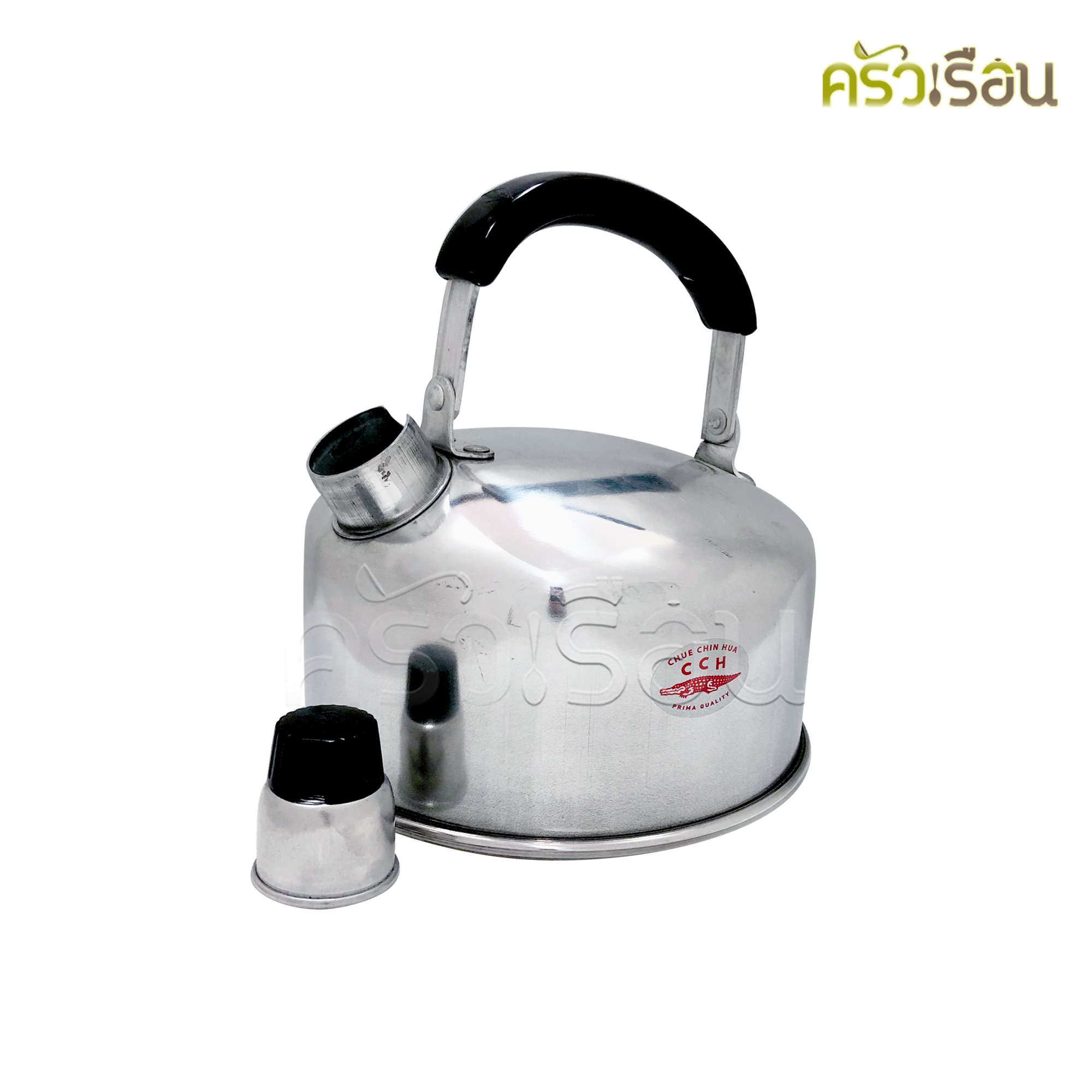 จระเข้ กาน้ำ มีเสียง / กาต้มน้ำ / กานกหวีด ขนาด 20 ซม. ตราจระเข้