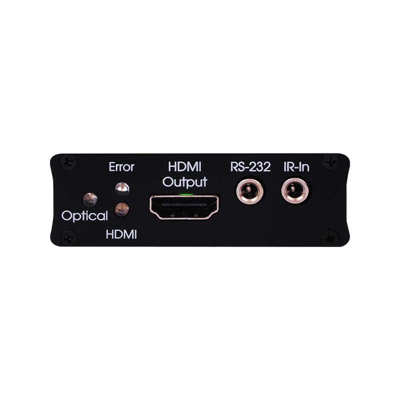 HDMI OVER OPTICAL FIBER RECEIVER