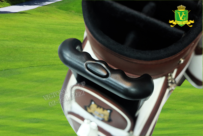 (Genuine) Golf Bag DULLY NA CAT USA (Brown) เล็กกระทัดรัด น้ำหนักเบา มีล้อลาก