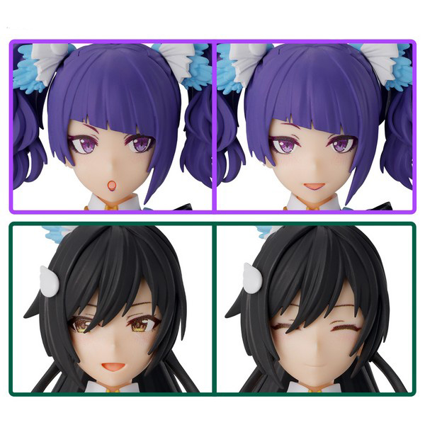 Bandai 30MS Option Hair Style & Face Parts Set (Mamimi Tanaka / Sakuya Shirase) 4573102674470 (Plastic Model)