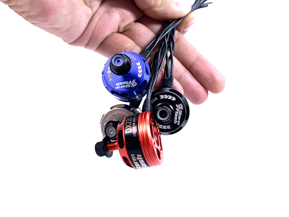 [22-3] 4ลูก Storm Flash 2205 2300KV CW มอเตอร์ FPV RACING DRONE โดรนซิ่ง มี 4 สี เริ่มประกอบลำ ราคาประหยัด Motor