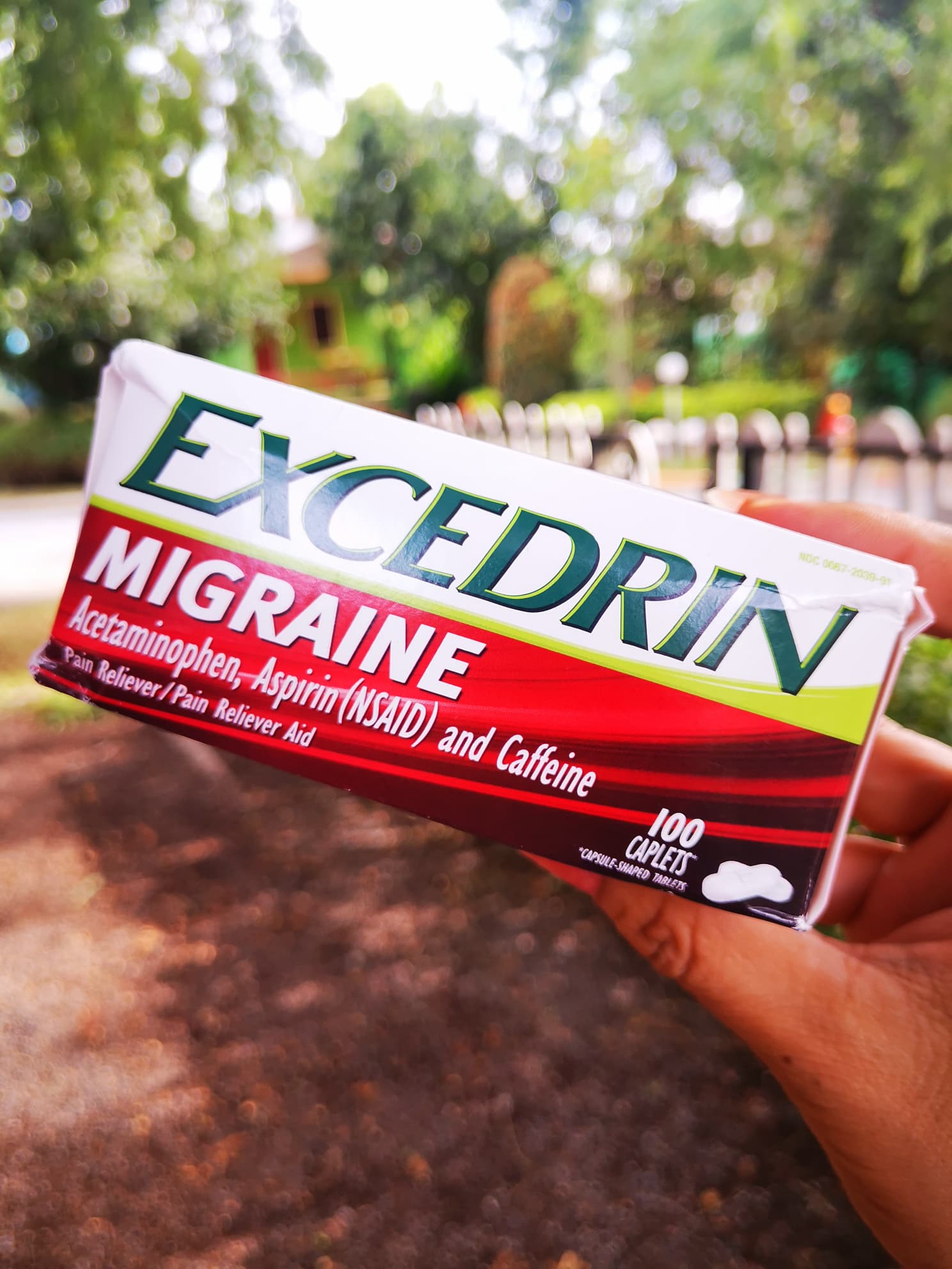 Excedrin migraine ขนาด 100 เม็ด