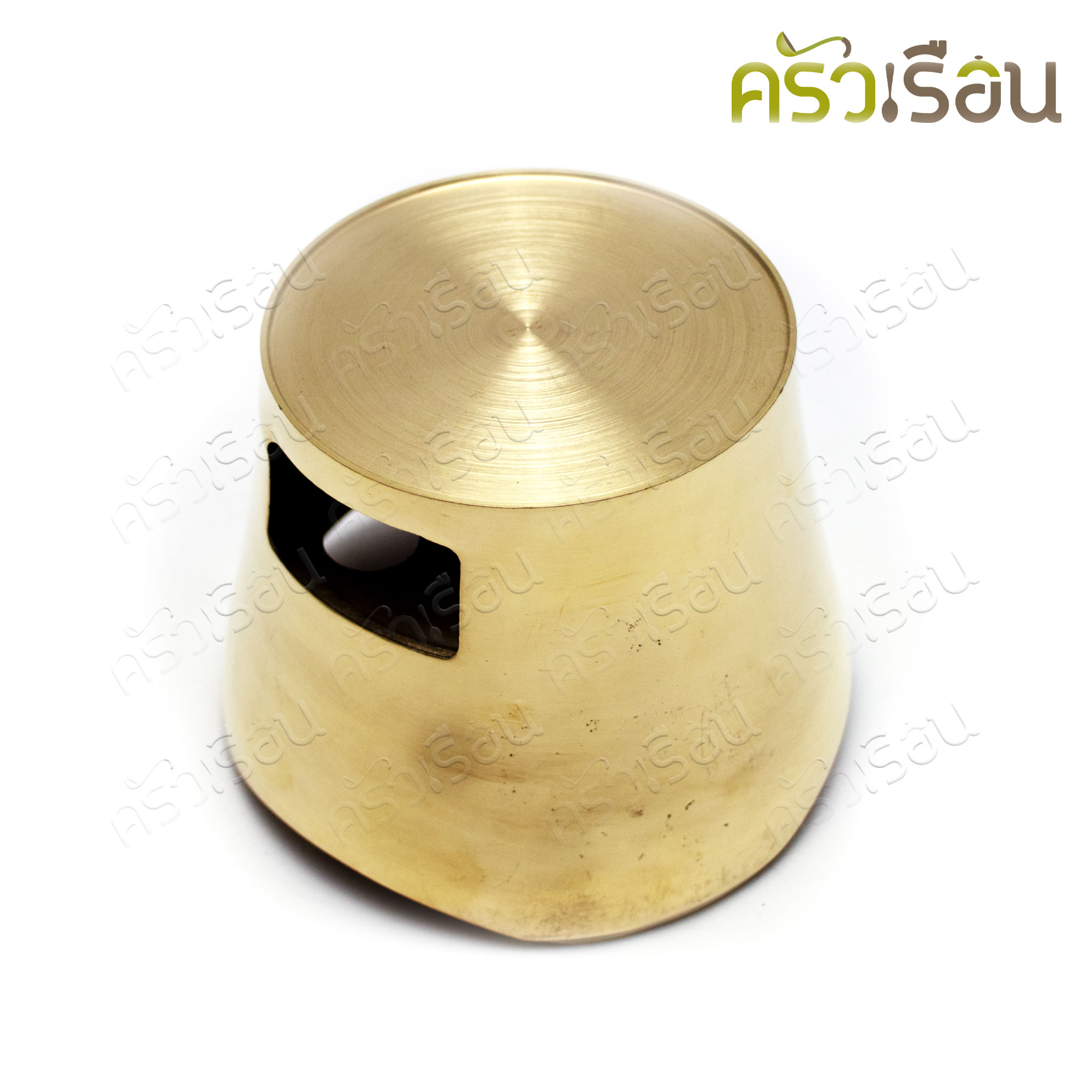 BRASS เตาถ่าน ทองเหลืองแท้ สำหรับอุ่นอาหาร เสิร์ฟอาหารบนโต๊ะ