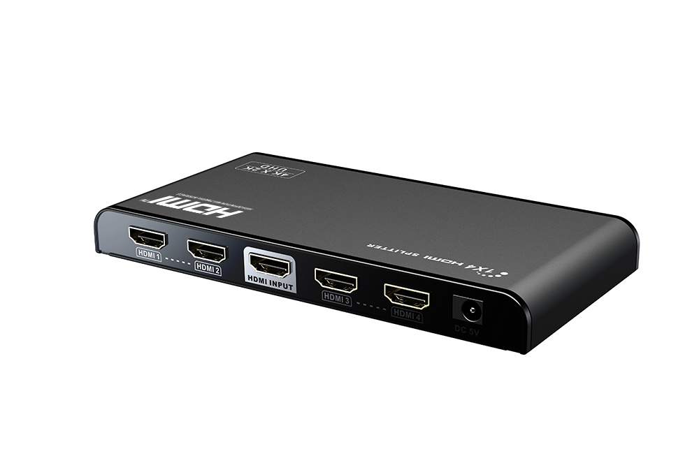 LKV314-V2.0 1X4 HDMI Splitter with 4K x 2K @60Hz