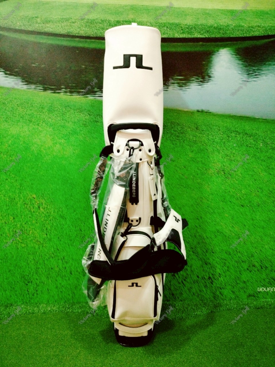 Stand Bag J. Lindeberg White Color