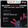 12pcs ซิลิโคนหุ้ม สวิตช์ วิทยุ RC Labeled Silicon Switch Cover Set (Short/ Long) อุปกรณ์โดรน Drone