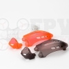 Babyhawk Race Parts - Plastic Pod And Camera Mount - Red Black Transparent By Line ID : @FPVONLY