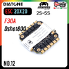 [ESC 20x20] 12. Diatone MAMBA F30MINI 2-5S 4 IN 1 Blheli_S ESC Dshot600 ElectronicL Speed Controller อุปกรณ์โดรน Drone