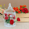 กรงนกวินเทจ พร้อมดอกไม้สวยๆ รุ่นนี้ฝากรงสวยมากๆนะคะ