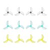 1.5-G9 Gemfan 1611 3-Blade Propellers (1.5mm Shaft) 1ชุด 8ใบ อุปกรณ์โดรน Drone