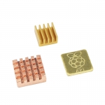 Raspberry Pi 3 Model B Heat Sink Pad Copper Disipador de calor with Logo Heat Dissipation Sheet