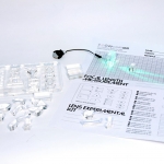 Lens Learning kit and focal length measuring tool (ชุดเรียนรู้เรื่องเลนส์ และวัดระยะโฟกัสของเลนส์พอลิเมอร์)