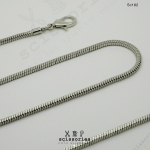 เส้นโซ่ 3.2 พร้อมตัวเกี่ยว สีเงิน